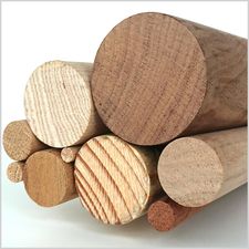 Yellow Pine Softwood Dowel. Length 1000mm.