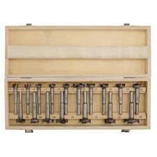 Forstner Bit Sets 17 Piece, 15mm - 40mm