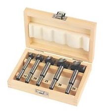 Forstner Bits 5 piece, 15mm - 35mm