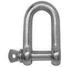 8MM "DEE" SHACKLE (PACK OF 2)