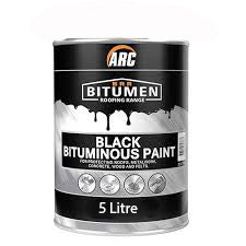 BLACK BITUMINOUS PAINT - 5lt