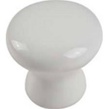 WHITE CERAMIC KNOB HA0502B