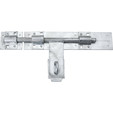 12" GALVANISED CROSS DOOR BOLT