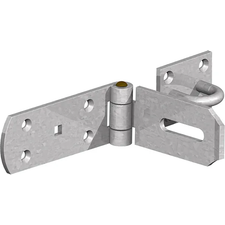 GALVANISED HASP & STAPLE