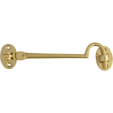 4" VICTORIAN BRASS CABIN HOOK