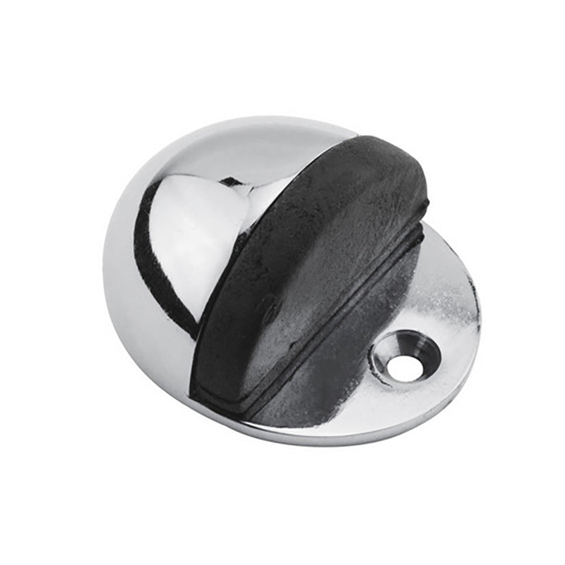OVAL DOOR STOP ALUMINIUM
