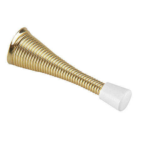FLEXIBLE BRASS DOOR STOPS (PACK 2)