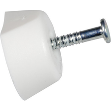 SHELF SUPPORT WHITE (PACK 12)