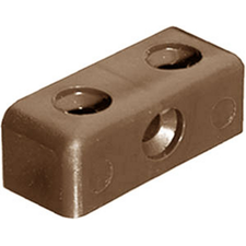 MODESTY BLOCK BROWN  (PACK 10)