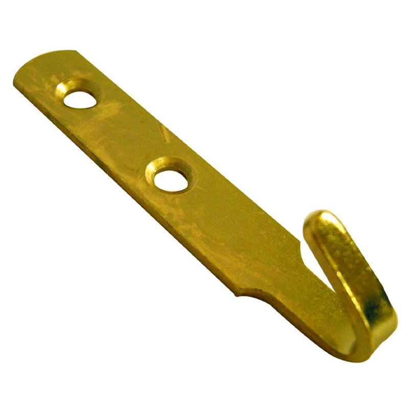 J HOOKS ELECTRO BRASS  (PACK 2)