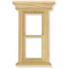 SCALE MODEL OPENING SASH WINDOW