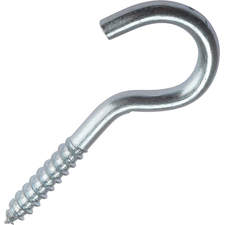 SCREW HOOK ZP 60MM (Pack 3)