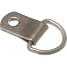 SMALL  D RINGS Nickel Plated (Pack 5)