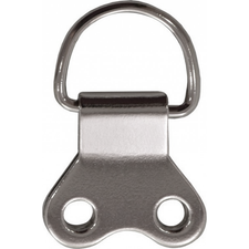 LARGE D RINGS Nickel Plated (Pack 3)