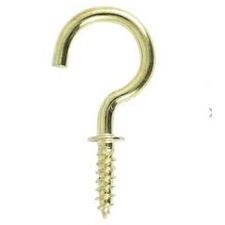 Brass Cup Hooks (Bulk)