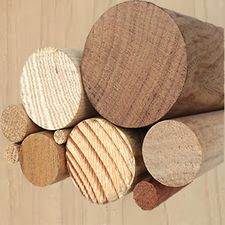 Maple Hardwood Dowel. Length: 1000mm.