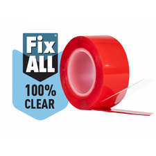 FIX ALL DOUBLE SIDED CLEAR TAPE (75kg)