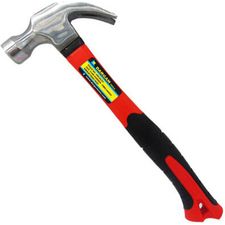 FIBRE HANDLE CLAW HAMMER / 16oz
