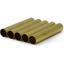 Bolt Action Pen Brass Tube 10mm (Pack of 5) - PTBBT5
