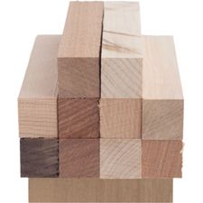 Mixed Timber Pen Blanks x 165mm x 20mm x 20mm (Pack of 10)