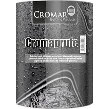CROMAPRUFE RUBBERISED LIQUID DPM BLACK - 5Ltr