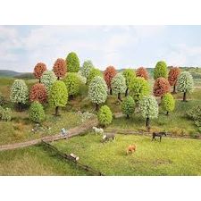 SCALE MODEL SPRING TREES - 25 PIECE (N26806)