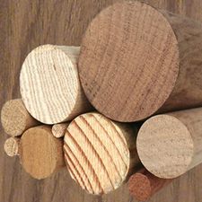 Walnut Hardwood Dowel. Length: 2400mm