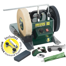 Record Power Coronet Regent Lathe C/W Wet Stone WG250-PK/A