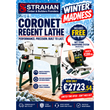 CORONET REGENT LATHE (18001) C/W WG250-PK/A