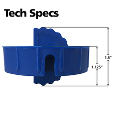 Bench Stops - BLUEDOG - Pack of 4