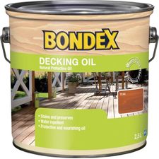 BONDEX DECK OIL TEAK 5lt