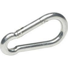 CARABINER HOOK 80X8MM (PACK OF 2)