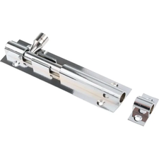 4" CHROME BARREL BOLT