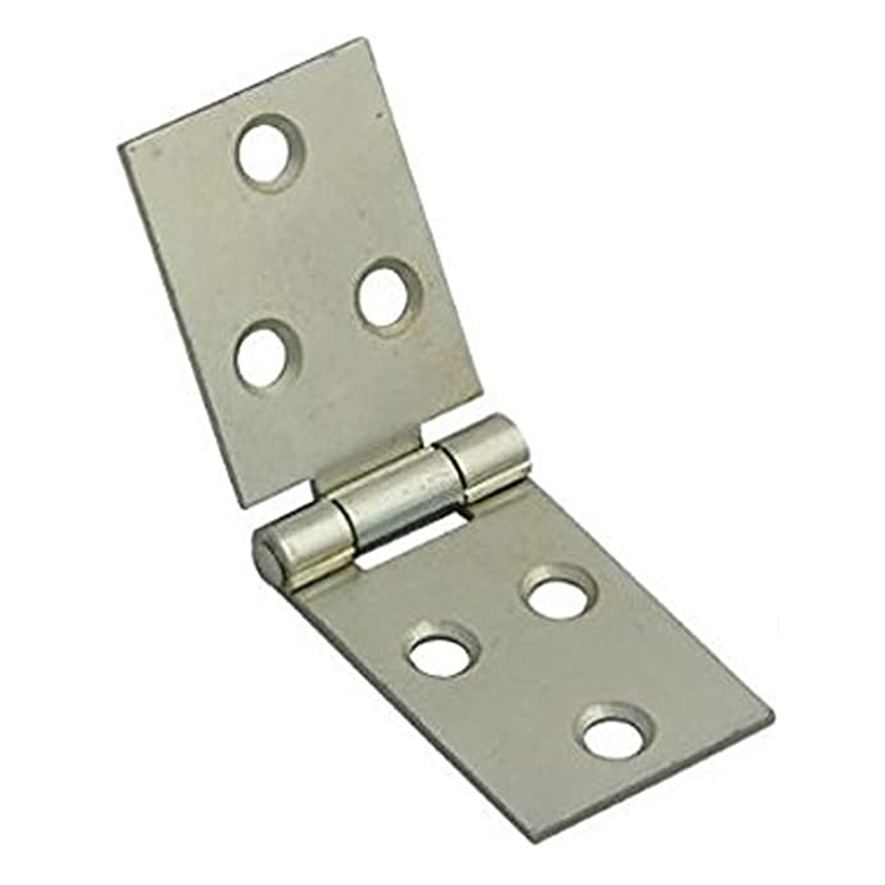 BACK FLAP HINGES SATIN CHROME 50mm (1 PAIR)