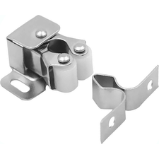 DOUBLE ROLLER CATCH ZINC (Pack of 2)