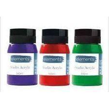 Elements Acrylic Paint 500ml