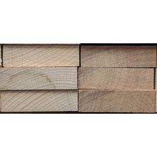 HARDWOOD PACK 1200mm x 44mm x 20mm (6 Pieces) - 3 WHITE OAK, 3 SAPELE