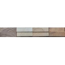 Hardwood Pack  - 600mm x 44mm x 20mm (8 Pieces) - 4 ASH, 4 WALNUT