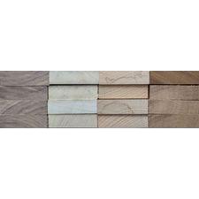 Hardwood Pack - 900mm x 120m x 20mm (8 Piece) - 2 ASH, 2 WALNUT, 2 WHITE OAK, 2 POPLAR