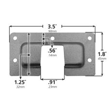Hinge Repair Plate