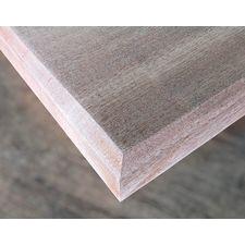 SOLID HARDWOOD SHELF - CHAMFERED EDGE (3 Top Edges)