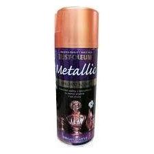 Spray Paint Metallic Finish