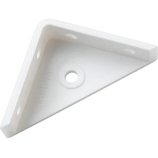 WHITE CORNER BRACKET  (Pack of 2)