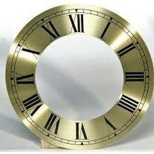 Clock Face 254mm Roman (Brass)