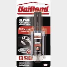 Epoxy Rapid Metal Adhesive, 2 Part Syringe (Unibond)
